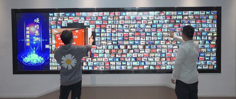 聚焦場景所需|華邦瀛觸摸拼接屏，開啟互動新體驗