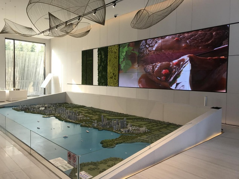 當(dāng)華邦瀛液晶拼接屏，遇上“汕頭華潤(rùn)海灣中心”