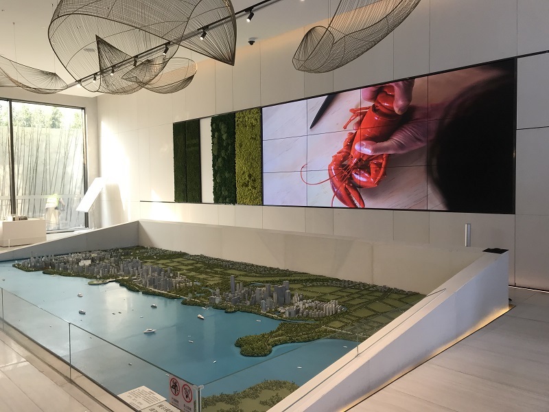 當(dāng)華邦瀛液晶拼接屏，遇上“汕頭華潤(rùn)海灣中心”