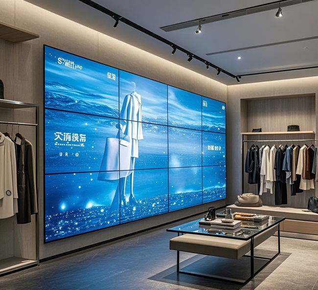 服裝品牌店液晶拼接屏.jpg
