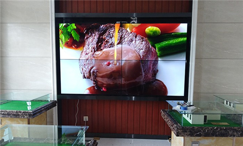 甘肅康輝花園營銷中心液晶拼接屏項(xiàng)目